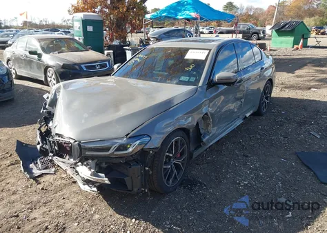 2022 BMW M550 I xDrive from USA, damaged, VIN WBA13BK07NCH81240